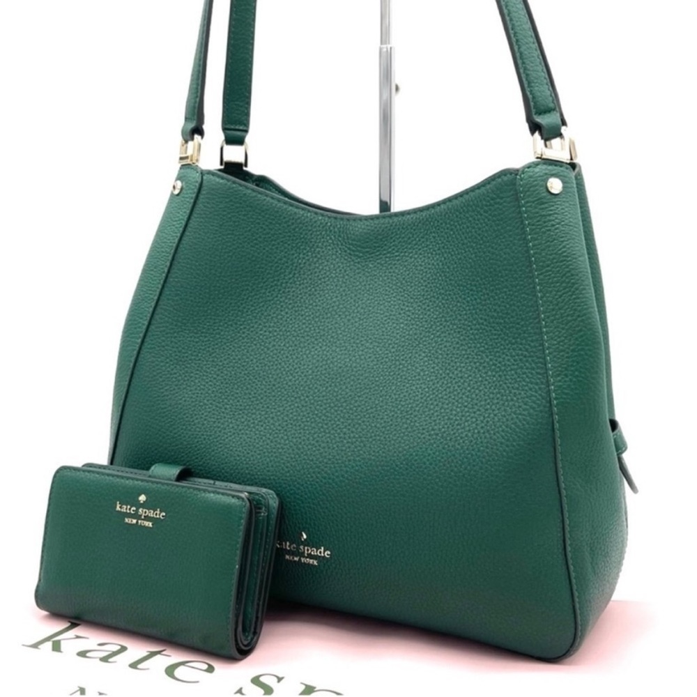 Kate Spade Leila Medium Triple
Compartment Shoulder Bag & Compact
Bifold Wallet